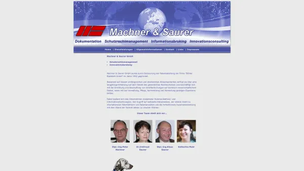 Website Screenshot: Machner Saurer GmbH - *** Machner & Saurer GmbH *** - Date: 2023-06-22 15:05:15