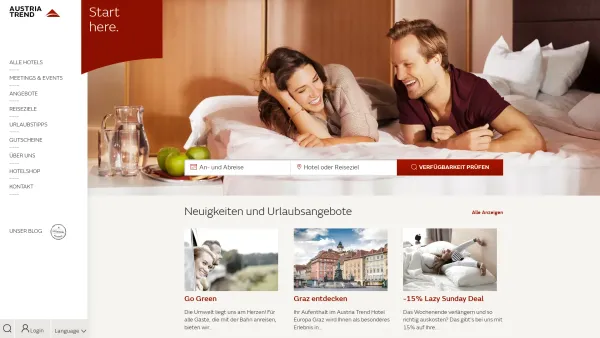 Website Screenshot: Austria Trend Hotel Böck - Hotels Österreich & Slowenien | Austria Trend Hotels - Date: 2023-06-22 15:05:15