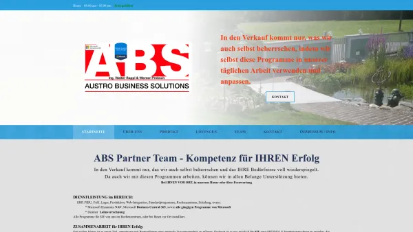 Website Screenshot: Austrobüroservice Walter Rappl GmbH - AUSTRO Business Solutions - Startseite - Date: 2023-06-22 15:05:15