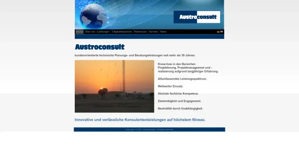 Website Screenshot: Austroconsult GmbH - Austroconsult Home - Date: 2023-06-22 15:05:15