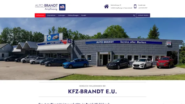 Website Screenshot: Christian Auto Brandt - Willkommen - Auto Brandt e.U. aus Ampflwang im HausruckwaldAuto Brandt e.U. aus Ampflwang im Hausruckwald - Date: 2023-06-22 12:13:11