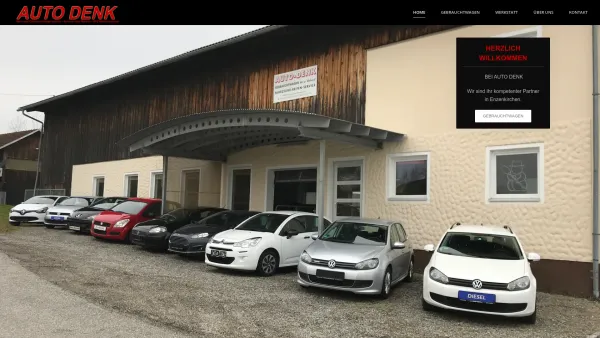 Website Screenshot: Gerhard Auto Denk Fahrzeughandel Reifen Zubehör Service - Home - Date: 2023-06-22 12:13:11