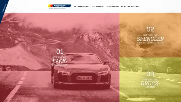 Website Screenshot: Lackiererei Autospenglerei Schilddermalerei Karl Holzmann - Auto Holzmann - Date: 2023-06-14 10:47:05