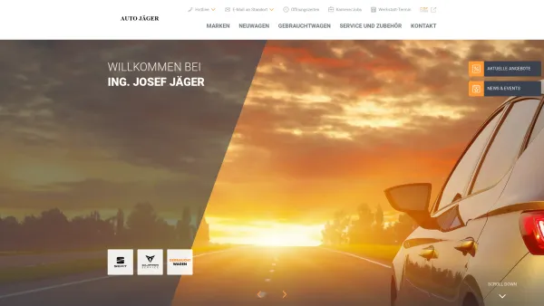 Website Screenshot: Autohaus Jäger - Auto Jäger GmbH - Date: 2023-06-15 16:02:34