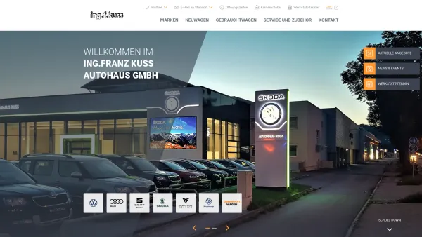 Website Screenshot: Ing. Franz Kuss Autohaus GmbH - Ing.Franz Kuss Autohaus GmbH - Date: 2023-06-14 10:38:10