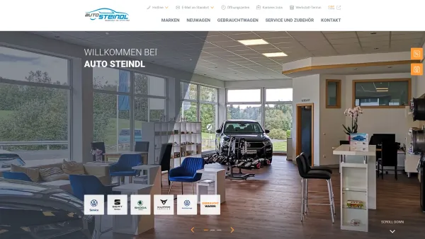 Website Screenshot: Autohaus Steindl - Auto Steindl GesmbH & Co.KG - Date: 2023-06-22 12:13:11