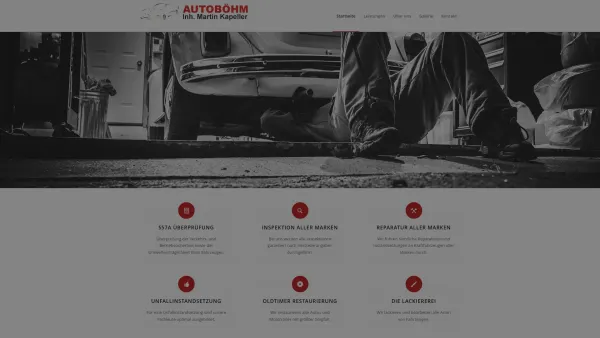 Website Screenshot: Martin AUTO BÖHM - Werkstatt Autoböhm im Bezirk Gänserndorf, Obersiebenbrunn - Date: 2023-06-15 16:02:34