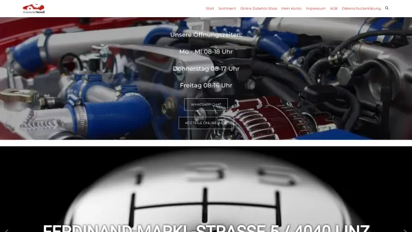 Website Screenshot: Autoteile Haindl - Autoteile Haindl Linz - Date: 2023-06-14 10:47:05