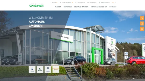Website Screenshot: Autohaus Gmeiner - Autohaus Gmeiner - Date: 2023-06-22 15:00:10