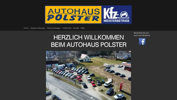 Website Screenshot: Reinhard Autohaus Polster Herzlich - Autohaus Polster - Date: 2023-06-22 15:00:10