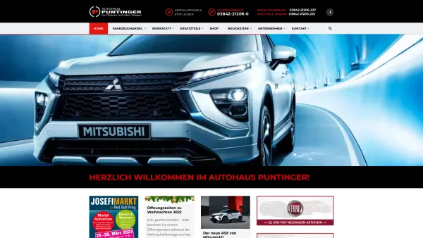 Website Screenshot: Autohaus Puntinger GmbH - Home - Autohaus Puntinger - Date: 2023-06-14 10:38:55