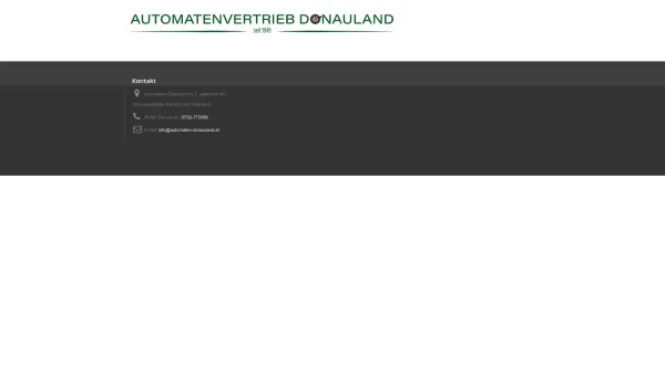 Website Screenshot: Automatenvertrieb Donauland Jeitschko Automaten Donauland - Automaten Donauland - Date: 2023-06-22 15:00:10