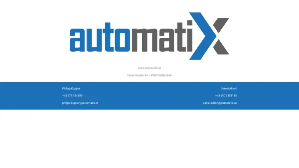 Website Screenshot: Rein Construction Konstruktion Automatix Automatisierung engieneering technical project mangagement - automatix - Date: 2023-06-22 15:00:10