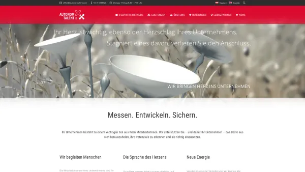 Website Screenshot: AUTONOM TALENT® Consulting GmbH - AUTONOM TALENT® Consulting GmbH - Date: 2023-06-22 12:13:11