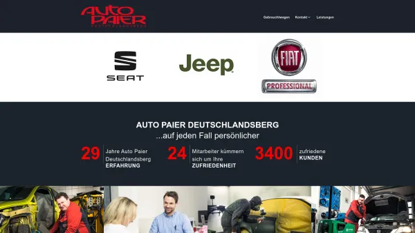 Website Screenshot: Auto Paier auf jeden Fall persönlicher - Auto Paier Deutschlandsberg - Date: 2023-06-22 12:13:11