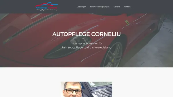 Website Screenshot: Autopflege Corneliu
Fahrzeugpflege und Lackveredelung - Autopflege Corneliu - Date: 2023-06-14 10:37:52
