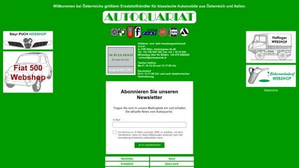 Website Screenshot: AUTOQUARIAT - AUTOQUARIAT - Date: 2023-06-22 12:13:11