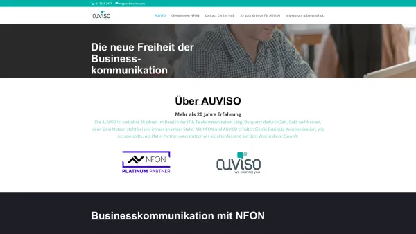 Website Screenshot: AUVISO GMBH - AUVISO GMBH – We Connect You - Date: 2023-06-26 10:26:08