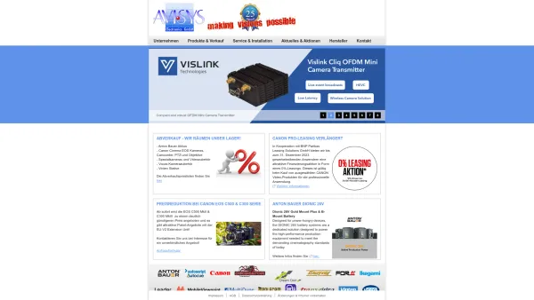 Website Screenshot: AVISYS ELECTRONICS AVI-SYS Electronics - AVI-SYS Electronics - Date: 2023-06-22 12:13:11