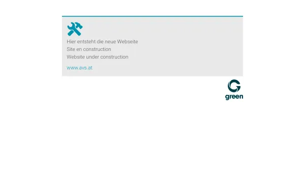 Website Screenshot: AVS visual technologies GmbH - Hosting und Webhosting von green.ch - Ihre Webseite & Domain - Date: 2023-06-14 10:38:21
