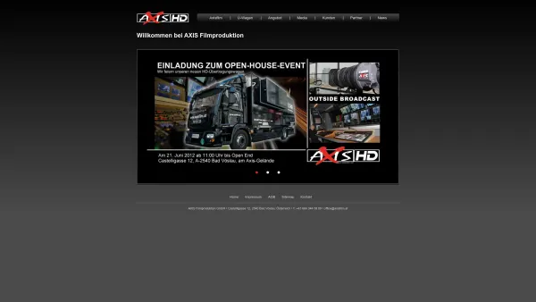 Website Screenshot: Axis Filmproduktion blank - AXIS Filmproduktion GmbH - Date: 2023-06-22 15:05:15
