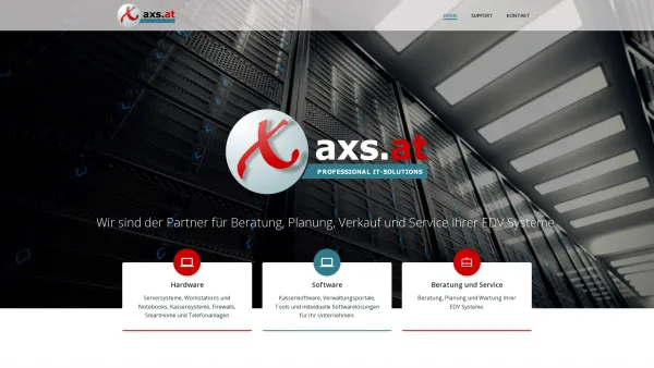 Website Screenshot: [aXs.at] Webdesign IT-Solutions - [aXs.at] – Professional IT-Solutions - Date: 2023-06-22 15:05:15