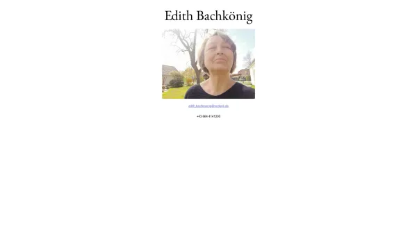 Website Screenshot: Bachkönig Co b&b multimedia production - Edith Bachkönig - Date: 2023-06-15 16:02:34