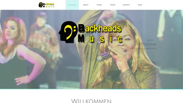 Website Screenshot: Backheads Music - Backheads Music - Date: 2023-06-14 10:47:08