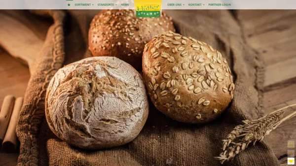 Website Screenshot: Bäckerei-Café-Konditorei-Lotto Hütter - Bäckerei Café Konditore Hütter, Burgenland und Steiermark - Date: 2023-06-15 16:02:34
