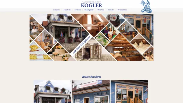 Website Screenshot: Bäckerei Cafe Pension KOGLER - Bäckerei-Cafe Kogler - Hitzendorf - Söding - Stallhofen - Date: 2023-06-22 12:13:12