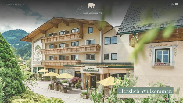 Website Screenshot: Landhotel Gasthof Bärenwirt - Bärenwirt - Baerenwirt - Date: 2023-06-22 15:00:10