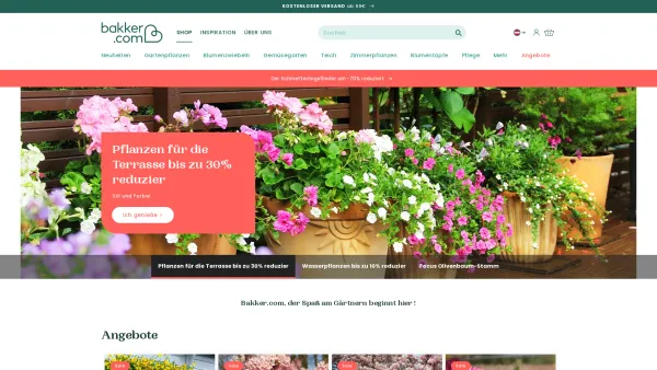 Website Screenshot: Bakker Vielseitiger Pflanzenkauf - Pflanzenversand | Pflanzen Online Kaufen | Bakker.com - Date: 2023-06-22 15:00:10