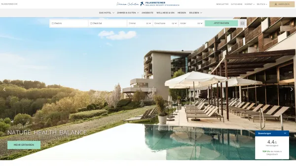 Website Screenshot: Balance Resort Stegersbach - Falkensteiner Balance Resort Stegersbach | Wellnesshotel Burgenland - Date: 2023-06-22 15:00:10