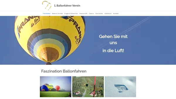 Website Screenshot: 1. Ballonfahrer VereHerzlich - ballon4you.at – Gehen Sie mit uns in die Luft - Date: 2023-06-22 15:00:10