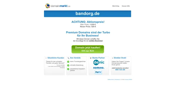 Website Screenshot: The Winning Losers - bandorg.de jetzt kaufen! - Date: 2023-06-22 12:13:12
