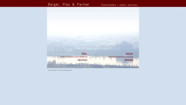 Website Screenshot: Barger, Piso & Partner - Barger, Piso & Partner - Date: 2023-06-14 10:38:58