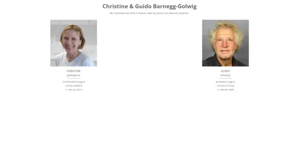 Website Screenshot: Dipl. Ing. Dr. tech. Guido barnegg.at - Barnegg-Golwig – Christine & Guido - Date: 2023-06-22 12:13:12