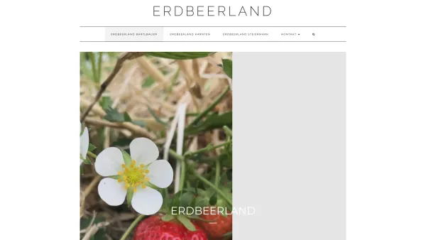 Website Screenshot: Bartlbauer - Erdbeerland - Date: 2023-06-14 10:38:58