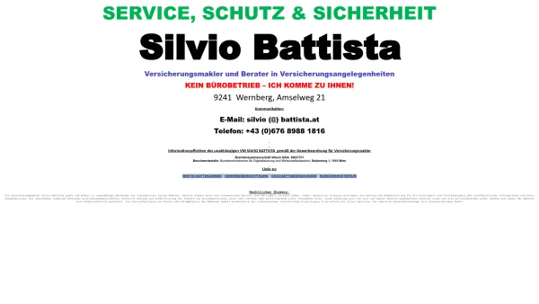 Website Screenshot: Fischerheimat Silvio Battista - Date: 2023-06-22 12:13:12