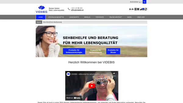 Website Screenshot: BAUM Audiodata GmbH - Unser Service von VIDEBIS - Date: 2023-06-22 15:08:02