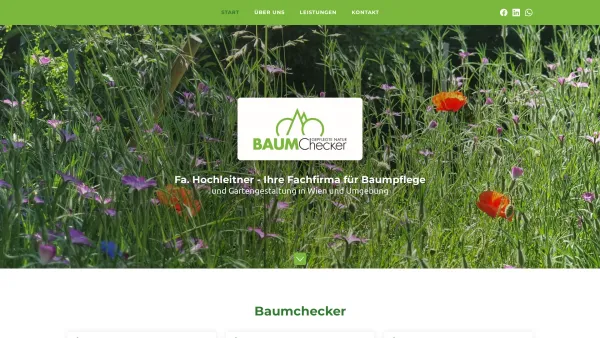 Website Screenshot: Walter Hochleitner - Walter Hochleitner- "BAUMCHECKER" - Date: 2023-06-14 10:38:58