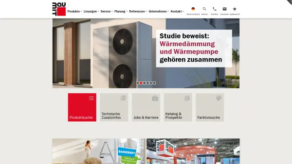 Website Screenshot: Wopfinger Baustoffindustrie GmbH - Baumit.de - Date: 2023-06-22 12:13:13