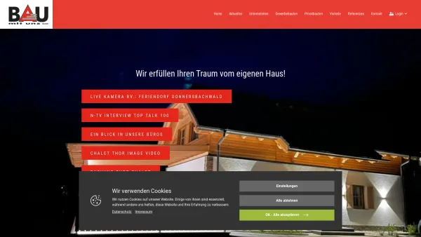 Website Screenshot: Bau mit uns Bau Thisis under construction. - Bau mit uns Bau GmbH - Bau mit uns Bau GmbH - Date: 2023-06-22 12:13:13