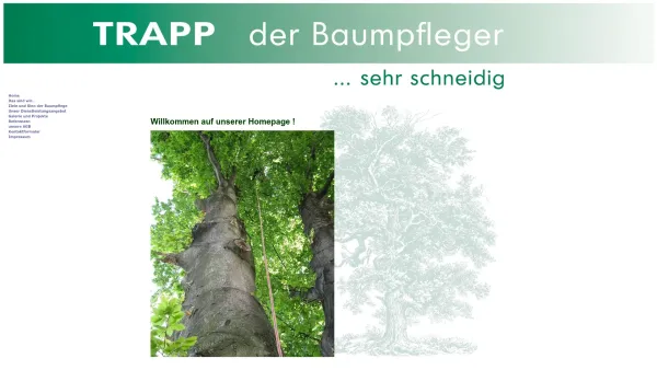 Website Screenshot: TRAPP der Baumpfleger - Baumpflege Trapp Oberöterreich Salzkammergut Attersee Baum Pflege Schneiden Fällen Abtragen Pflanzen - Date: 2023-06-15 16:02:34