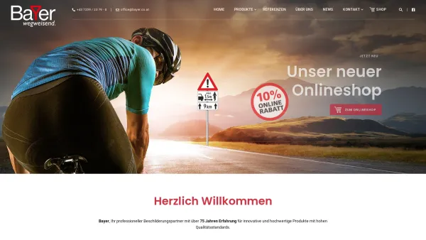 Website Screenshot: W. Bayer & Co. Gesellschaft m.b.H. - Startseite - Bayer - wegweisend - Date: 2023-06-14 10:38:58