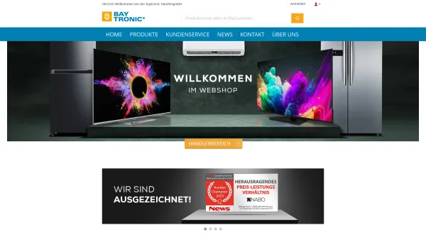 Website Screenshot: baytronic Handels GmbH - Home | baytronic HandelsgmbH - Date: 2023-06-22 15:00:10