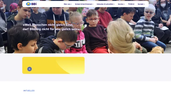 Website Screenshot: Bundes-Blindenerziehungsinstitut - Startseite | Bundes-Blindeninstitut Wien - Date: 2023-06-14 10:39:01
