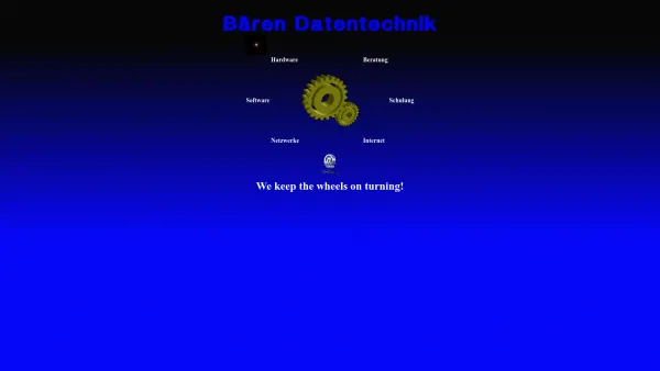 Website Screenshot: Bären Datentechnik - Bären Datentechnik Homepage - Date: 2023-06-15 16:02:34