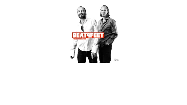 Website Screenshot: Beat4Feet Productions - HOME - Date: 2023-06-22 15:00:11