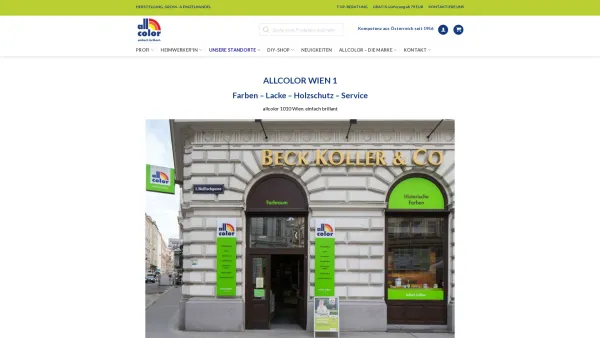 Website Screenshot: BeckKoller - Unser Standort 1010 Wien - Walfischgasse 15 | einfach brillant - Date: 2023-06-22 12:13:13